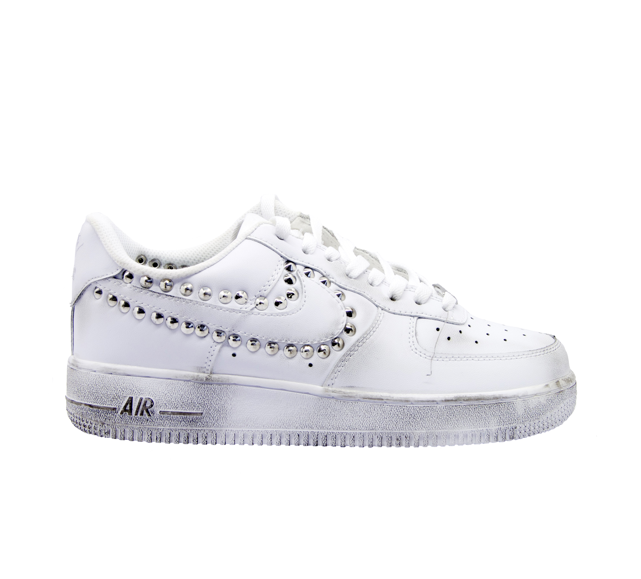 Nike - Sneakers air force 1 borchie - Mary Claud