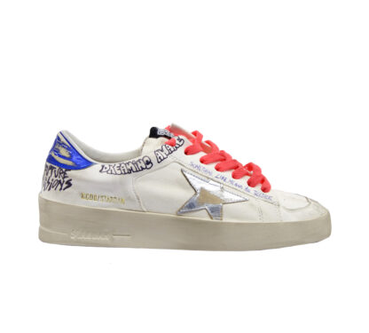 GOLDEN GOOSE DONNA Donna SNEAKERS STARDAN SCRITTE 36, 37-2, 38-2, 39-2, 40 immagine n. 1/4