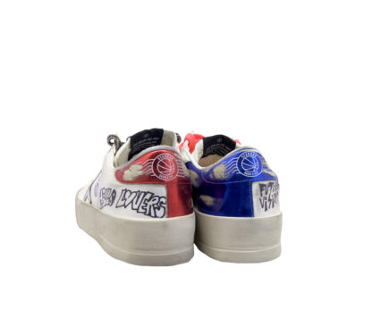 GOLDEN GOOSE DONNA Donna SNEAKERS STARDAN SCRITTE 36, 37-2, 38-2, 39-2, 40 immagine n. 4/4