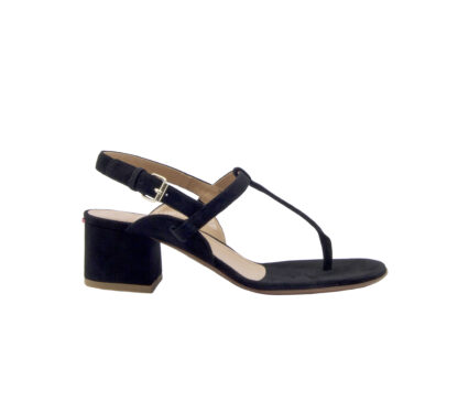 A.BOCCA DONNA Donna SANDALO INFRADITO CAMOSCIO NERO 36, 37-2, 37, 38-2, 38, 39-2, 40, 41-2 immagine n. 1/4