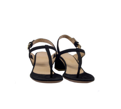 A.BOCCA DONNA Donna SANDALO INFRADITO CAMOSCIO NERO 36, 37-2, 37, 38-2, 38, 39-2, 40, 41-2 immagine n. 2/4