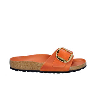 BIRKENSTOCK UNISEX CALZATURE MADRID BIG BUCKLE ARANCIO 36, 37-2, 38-2, 40, 41-2 immagine n. 1/4