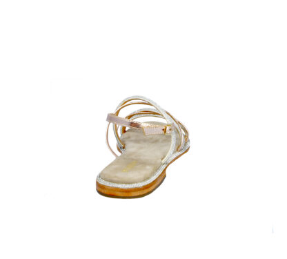 Coral Blue DONNA Donna SANDALO ORO ROSA SWAROVSKY 37-2, 38-2, 39-2, 40, 41-2 immagine n. 4/4