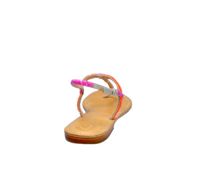 BALIBALI DONNA Donna INFRADITO PERLINE FUXIA ARANCIO 36, 37-2, 38-2, 39-2, 40, 41-2 immagine n. 4/4