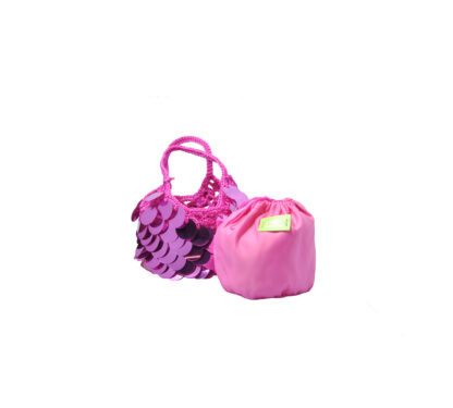 CHICA BAGS DONNA AccessorI SECCHIELLO PAIETTES FUXIA un immagine n. 2/3