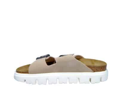 BIRKENSTOCK UNISEX CALZATURE ARIZONA CHUNKY CAMOSCIO SABBIA 36, 37-2, 38-2, 39-2, 40, 41-2 immagine n. 3/4