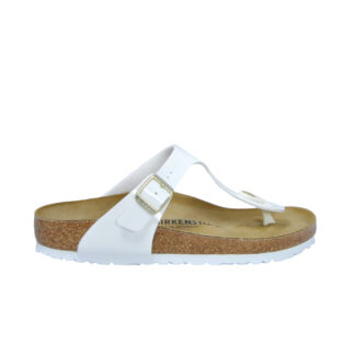 BIRKENSTOCK UNISEX CALZATURE INFRADITO GIZEH VERNICE BIANCO 35, 37-2, 38-2, 39-2, 40 immagine n. 1/4