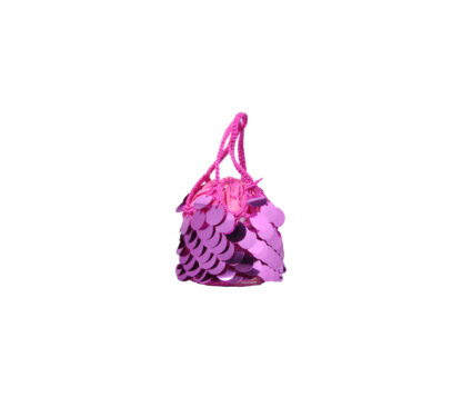 CHICA BAGS DONNA AccessorI SECCHIELLO PAIETTES FUXIA un immagine n. 3/3