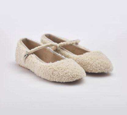 steve madden DONNA Donna BALLERINA TEDDY NATURALE 35-2, 36, 37-2, 37, 38-2, 38, 39-2, 41-2 immagine n. 3/4