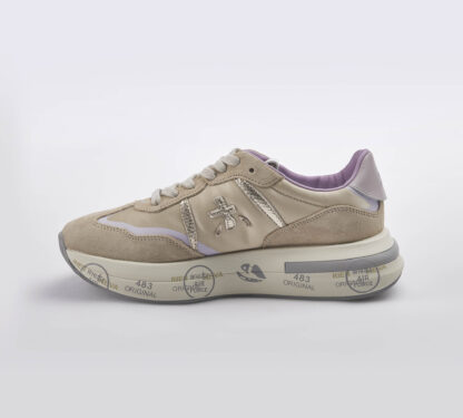 premiata DONNA Donna SNEAKERS CASSIE NOCCIOLA 36, 37-2, 38-2, 39-2, 40, 41-2 immagine n. 2/5