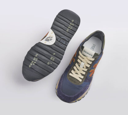 premiata UOMO CALZATURE SNEAKERS MICK BLU 40, 41-2, 42, 43-2, 44-2, 45-2 immagine n. 5/5