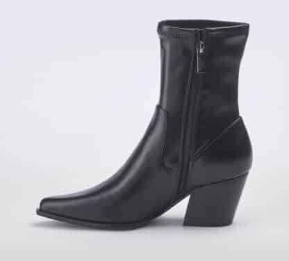 steve madden DONNA Donna STIVALETTO TEX ANO NERO 35-2, 36, 37-2, 37, 38-2, 38, 39-2, 40, 41-2 immagine n. 2/5