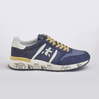 premiata UOMO CALZATURE SNEAKERS LANDER BLU NAVY 40, 41-2, 42, 43-2, 44-2, 45-2, 46-2 immagine n. 1/5