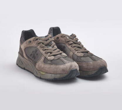 premiata UOMO CALZATURE SNEAKERS MASE CAMOSCIO NOCCCIOLA 40, 41-2, 42, 43-2, 44-2, 45-2 immagine n. 3/5