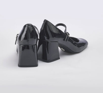 steve madden DONNA Donna MARY JANE VERNICE NERO 36, 37-2, 37, 38-2, 38, 39-2, 40 immagine n. 4/5