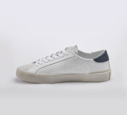 D.A.T.E UNISEX CALZATURE SNEAKERS BIANCO BLU 40, 42, 43-2, 44-2, 45-2 immagine n. 2/5