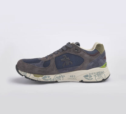 premiata UOMO CALZATURE SNEAKERS MASE BLU MORO 40, 41-2, 42, 43-2, 45-2 immagine n. 2/5