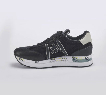 premiata DONNA Donna SNEAKERS CONNY NERO 36, 37-2, 38-2, 39-2, 40, 41-2 immagine n. 2/5