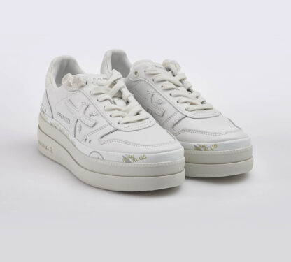 premiata DONNA Donna SNEAKERS MICOL BIANCO 36, 37-2, 38-2, 39-2, 40, 41-2 immagine n. 4/5