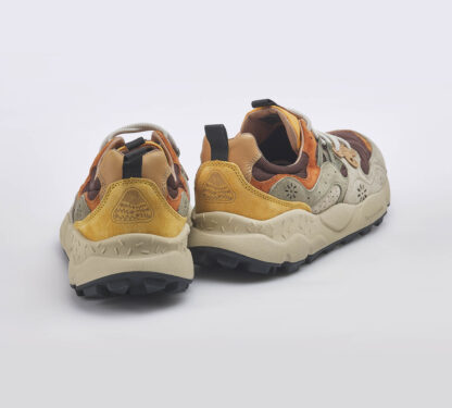 FLOWER MOUNTAIN UNISEX CALZATURE SNEAKERS RUNNING MULTI BEIGE 41-2, 42, 44-2 immagine n. 4/5