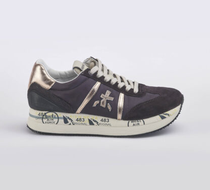 premiata DONNA Donna SNEAKERS CONNY MELANZANA 36, 37-2, 38-2, 39-2, 40 immagine n. 1/5