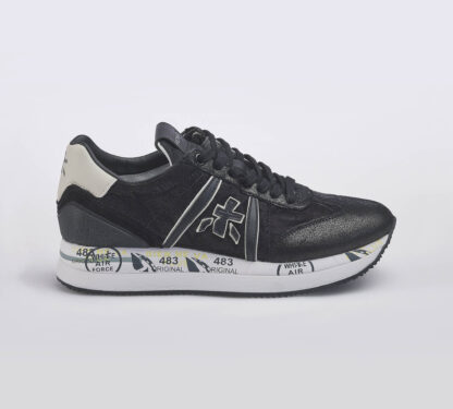 premiata DONNA Donna SNEAKERS CONNY NERO 36, 37-2, 38-2, 39-2, 40, 41-2 immagine n. 1/5