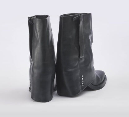 ASH DONNA Donna STIVALE NERO RISVOLTO 36, 37-2, 38-2, 39-2, 40 immagine n. 4/5