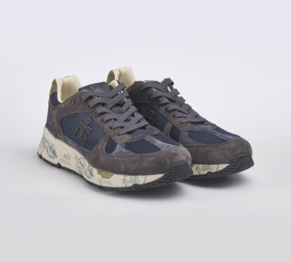 premiata UOMO CALZATURE SNEAKERS MASE BLU MORO 40, 41-2, 42, 43-2, 45-2 immagine n. 3/5