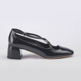 A.BOCCA DONNA Donna MARY JANE VERNICE NERO 36, 37-2, 37, 38-2, 38, 39-2, 39, 40-2, 41-2 immagine n. 1/5