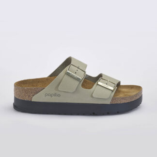 BIRKENSTOCK UNISEX CALZATURE ARIZONA NABUCK EUCALIPTO FIBBIE 36, 37-2, 38-2, 39-2, 40, 41-2 immagine n. 1/5