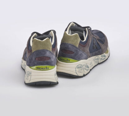 premiata UOMO CALZATURE SNEAKERS MASE BLU MORO 40, 41-2, 42, 43-2, 45-2 immagine n. 4/5