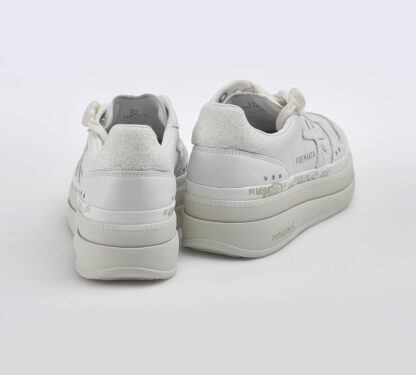 premiata DONNA Donna SNEAKERS MICOL BIANCO 36, 37-2, 38-2, 39-2, 40, 41-2 immagine n. 3/5