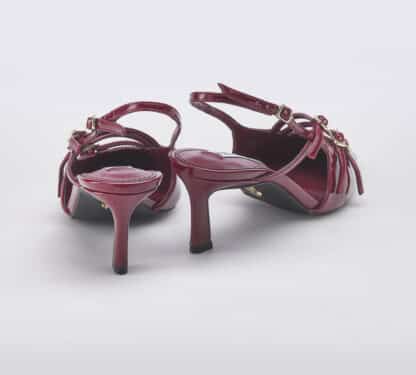 steve madden DONNA Donna CHANEL VERNICE ROSSO 37-2, 37, 38-2, 38, 39-2, 40 immagine n. 4/5