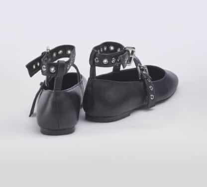 steve madden DONNA Donna BALLERINA CAVIGLIERA BORCHIE 35-2, 36, 37-2, 37, 38-2, 38, 39-2, 40, 41-2 immagine n. 3/4