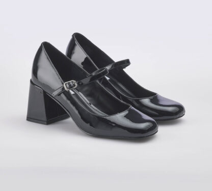 steve madden DONNA Donna MARY JANE VERNICE NERO 36, 37-2, 37, 38-2, 38, 39-2, 40 immagine n. 3/5