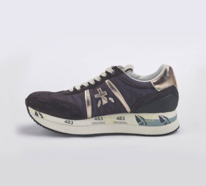 premiata DONNA Donna SNEAKERS CONNY MELANZANA 36, 37-2, 38-2, 39-2, 40 immagine n. 2/5