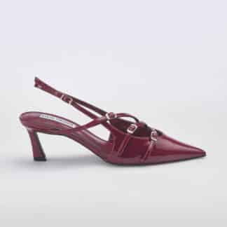 steve madden DONNA Donna CHANEL VERNICE ROSSO 37-2, 37, 38-2, 38, 39-2, 40 immagine n. 1/5