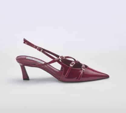 steve madden DONNA Donna CHANEL VERNICE ROSSO 37-2, 37, 38-2, 38, 39-2, 40 immagine n. 1/5