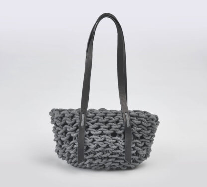 ALIENINA DONNA BORSE BORSA CASHMERE GRIGIO un immagine n. 1/5