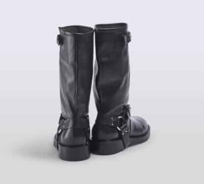 PAWELK'S DONNA Donna WALKER PELLE NERO 37-2, 38-2, 39-2, 40, 41-2 immagine n. 4/5