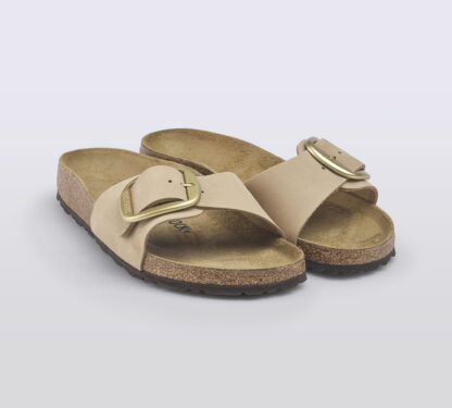 BIRKENSTOCK DONNA CIABATTA ANATOMICA MADRID BIG NABUCK 37-2, 38-2, 39-2, 40 immagine n. 3/5