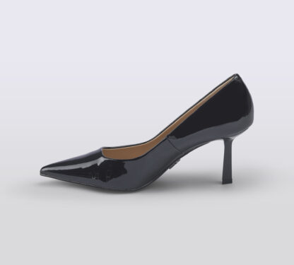 steve madden DONNA DECOLTE' DECOLTE' VERNICE NERO 35-2, 36, 37-2, 37, 38-2, 38, 39-2, 41-2 immagine n. 2/5