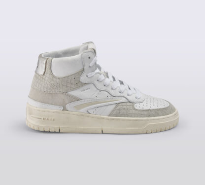 D.A.T.E UNISEX CALZATURE SNEAKERS PELLE BIANCO SABBIA COCCO 36, 37-2, 38-2, 39-2, 40 immagine n. 1/5