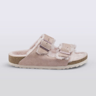 BIRKENSTOCK UNISEX CIABATTA ANATOMICA ARIZONA SHEARLING ROSA 37-2, 38-2 immagine n. 1/5