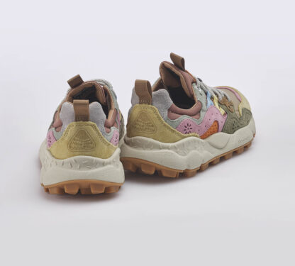 FLOWER MOUNTAIN UNISEX CALZATURE SNEAKERS RUNNING MULTI TAUPE 39-2 immagine n. 4/5