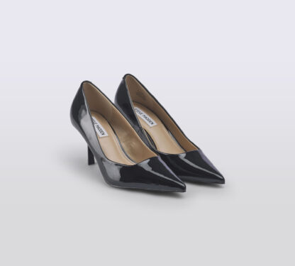 steve madden DONNA DECOLTE' DECOLTE' VERNICE NERO 35-2, 36, 37-2, 37, 38-2, 38, 39-2, 41-2 immagine n. 3/5