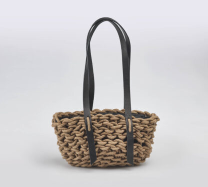 ALIENINA DONNA BORSE BORSA CASHMERE BISCOTTO un immagine n. 1/4