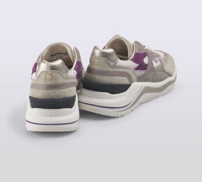 D.A.T.E UNISEX CALZATURE SNEAKERS RUNNING SABBIA ROSA 36, 37-2, 38-2, 39-2, 40, 41-2 immagine n. 4/5