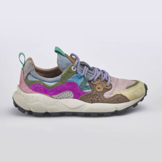 FLOWER MOUNTAIN UNISEX CALZATURE SNEAKERS RUNNING MULTI ROSA 37-2, 40, 41-2 immagine n. 1/5