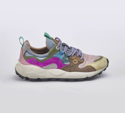 FLOWER MOUNTAIN UNISEX CALZATURE SNEAKERS RUNNING MULTI ROSA 37-2, 40, 41-2 immagine n. 1/5